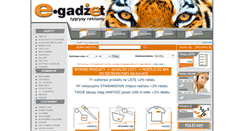 Desktop Screenshot of e-gadzet.pl